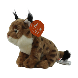 Juguete de Peluche de Lince Realista al por Mayor de Fábrica, Gato Salvaje de Simulación, <span class=keywords><strong>Animal</strong></span> de Peluche, Algodón PP, OEM Personalizado, Regalo para Niños - Product Image 3