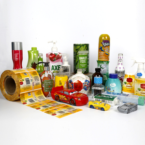 Custom <strong>Printed</strong> Heat PVC Shrink Wrap Film Sleeves <strong>Label</strong> for <strong>Plastic</strong> <strong>Bottle</strong> Beer Cans - Product Image 4