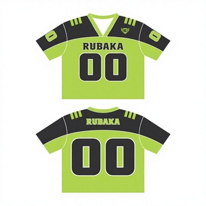 Camisetas de malla personalizadas al por mayor para hombre, estilo urbano, de algodón oversize, tipo béisbol, de manga corta, con estampado regular, estilo High Street - Product Image 1