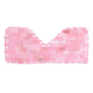Máscara de Cuarzo Rosa para Masaje Ocular, Piedra Natural de Cristal Refrescante para el Cuidado de los Ojos, Masajeador Facial, Regalo - Product Image 5