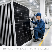 Module solaire bifacial TOPCon 590W à double vitrage avec Mitigation via Partenariat d'Assemblage Local, Marque Privée, pour Toitures en Afrique du Sud
