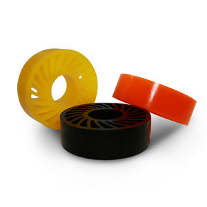 ล้อโพลียูรีเทนทนความร้อน ไม่ทิ้งรอย สำหรับเครื่องรีดลอน - Product Image 2