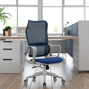 Ergonomischer Drehbarer Bürostuhl mit Verstellbarer Höhe, Modernes Design, Stoff-Netzgewebe, Executive-Stil für Lehrer und Studierende - Product Image 5