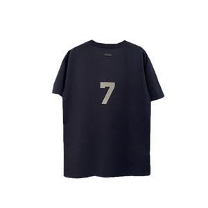 เสื้อยืดลำลองผู้ชาย ESSENTIALS รุ่นที่ 7 คอลเลคชั่น High <span class=keywords><strong>Street</strong></span> ทรงหลวม ผ้าฝ้ายฟล็อก คอกลม แขนสั้น ระบายอากาศได้ดี ซับเหงื่อ - Product Image 5