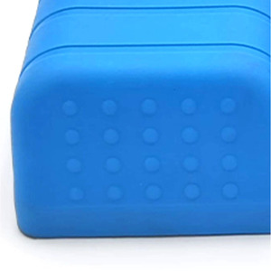Shih Hung Plastics – Housses de pieds de bureau antidérapantes bleues 30x60 pour bureaux et chaises d'étudiant - Product Image 1