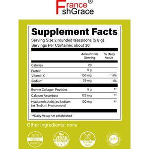 Extractos de Plantas de Colágeno Herbal de Alta Calidad que Ayudan a Suavizar la Piel y Unificar la Textura, Colágeno en Polvo para Adultos - Product Image 6