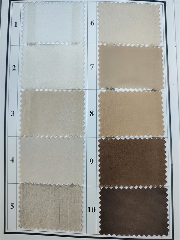 Nuancier de velours Holland uni (toucher mat) 1