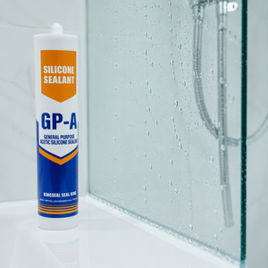 Scellant silicone acide à séchage rapide pour zones humides - Adhésif acétique résistant à l'eau pour l'étanchéité des toilettes et des baignoires - Product Image 6