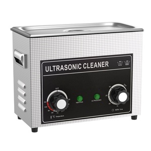 Nettoyeur <span class=keywords><strong>à</strong></span> ultrasons 4,5 L 180 W avec chauffage et minuterie, <span class=keywords><strong>bain</strong></span> de nettoyage <span class=keywords><strong>à</strong></span> ultrasons pour outils de laboratoire, pièces métalliques, carburateurs, pièces de moteur automobile en laiton - Product Image 1