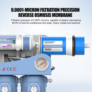 Purificateur d'eau RO sans réservoir 7 étapes 600 GPD avec UV LED profond et alcalin pour usage domestique en cuisine, certifié CE - Product Image 2