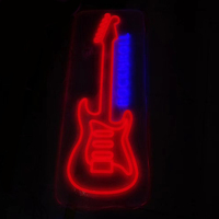 Personnalisé Intérieur Fenêtre LED Néon Acrylique Lettre Signe Éclairage Coloré pour Maison Entreprise Parc Décorations Rouge & Bleu