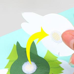 Livre d'activités Montessori pour enfants, jouets éducatifs, dossier d'activités sensorielles préscolaires, livre silencieux en feutre 3D avec autocollants - Product Image 3
