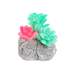 Decoraciones de Coral Subacuáticas en Miniatura, Adornos de Resina Plástica para Acuarios, Decoración DIY para Peceras, Estilos A, B, C, D - Product Image 5