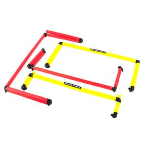 อุปกรณ์ฝึกความคล่องตัวแบบพับได้ Barret Hinged Foldable Hurdle ทำจากโพลีโพรพิลีน ขนาด 32 มม. สูงสุด 20 ซม. - Product Image 1
