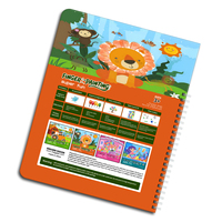 Meilleure vente 2026 : Livre éducatif à gratter arc-en-ciel, livre de peinture au doigt et de coloriage avec logo personnalisé pour le jeu et les loisirs