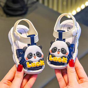 Sandales d'été pour bébé, respirantes, imperméables, antidérapantes, plates, avec boucle et semelle souple et légère - Product Image 6