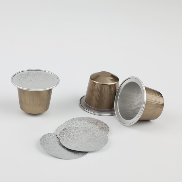 Colorful Leak-proof 15ML Foil Lid Capsule Pod Customized Color LOGO Food Grade Eco-Friendly Brewing Machine Use