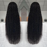 Perruque Lace Frontale Full HD de 30 Pouces, Vente en Gros, Grade 12A, Cheveux Humains Vierges Bruts Vietnamiens Ondulés Naturels