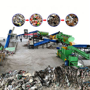 Linea di Attrezzature per lo Smistamento di Rifiuti Solidi Stanziosi da Discariche Comunali, 60-160Kw, Prezzo di Fabbrica, 2 Anni di Garanzia, Tasso di Separazione del 99% - Product Image 2