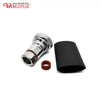 Connecteur coaxial mâle DIN L29 7/16 pour câble coaxial super flexible FSJ4-50B 1/2 1/2 pouce – Fournisseur d'usine WODF
