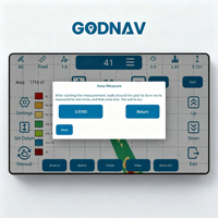 Système de nivellement de terrain GNSS PC800 avec écran LCD de 10 pouces et système d'exploitation Android 10 compatible CORS pour l'agriculture de précision par tracteur