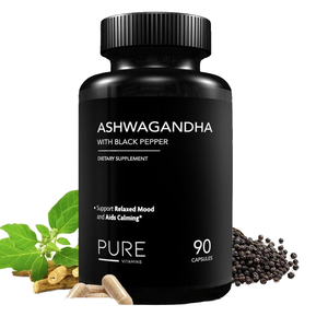 Gomitas de Ashwagandha, 30 Unidades, Suplemento Adaptógeno Orgánico para el Alivio del Estrés, Mejora del Estado de Ánimo y Equilibrio Energético - Product Image 1