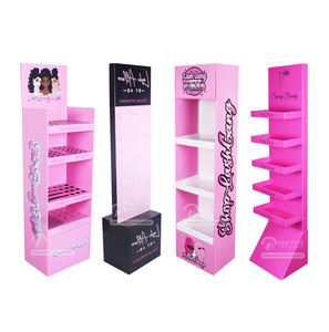 Expositor de Cartón Personalizado en Color <span class=keywords><strong>Rosa</strong></span> para Perfumes, Cuidado de la Piel, Esmalte de Uñas, Maquillaje, Lápiz Labial, Pestañas, FSDU, POP - Product Image 2
