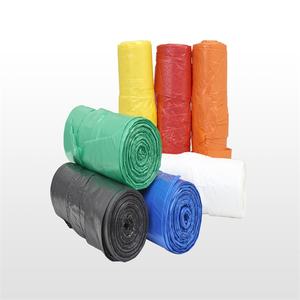 Rollos de bolsas de basura de plástico desechables al por mayor, bolsas negras para basura, revestimientos para basura en rollo para cocina, oficina, hogar - Product Image 3