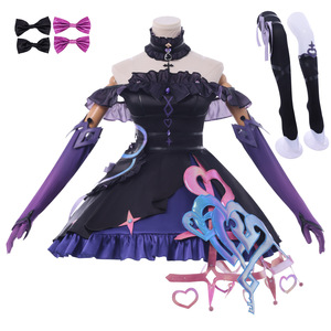 Kit Costume Cosplay Linkage Echo Glory King Cool Lomi Heart, Abito per Giochi di Ruolo Animati, Componenti in Poliestere per Donne Adulte - Product Image 5