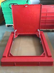 Automatic Flip Gas Station <strong>Manhole</strong> <strong>Cover</strong> Non-Bearing <strong>Manhole</strong> <strong>Cover</strong> Square <strong>1000X1000</strong> <strong>Manhole</strong> <strong>Cover</strong> - Product Image 3