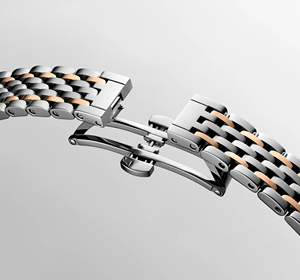 Reloj de Pulsera para Mujer con Fase Lunar, Marcadores de Diamantes, Ventana de Fecha, Brazalete de Acero Inoxidable, Movimiento de Cuarzo de Precisión, Longinesing - Product Image 6