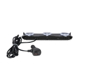 Luz LED estroboscópica para salpicadero de coche, lámpara de advertencia de emergencia intermitente con DT, 36W