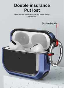 Étui de protection anti-chute personnalisé en TPU pour écouteurs <span class=keywords><strong>Galaxy</strong></span> <span class=keywords><strong>Buds</strong></span> Live PC Switch Lock Case Support Wireless Charging With Ring - Product Image 2