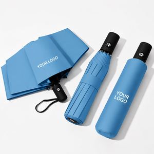 Paraguas Plegable de Lujo Resistente al Viento, Personalizable con Logotipo, para Regalos Empresariales, Eventos Promocionales - Product Image 1