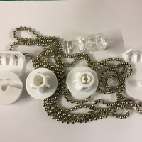 Chaîne à billes métalliques très vendue pour rideaux à enroulement, bouchons d'évier et accessoires de bijoux DIY