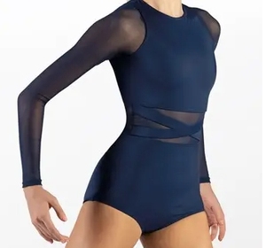 Justaucorps à manches longues filles à <span class=keywords><strong>la</strong></span> mode strass usine Performance Gym porter <span class=keywords><strong>danse</strong></span> gymnastique justaucorps pour <span class=keywords><strong>Studio</strong></span> <span class=keywords><strong>de</strong></span> <span class=keywords><strong>danse</strong></span> - Product Image 5