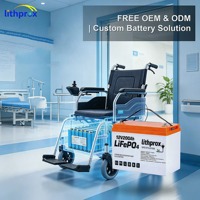 Batería para Scooter de Movilidad para Personas Mayores 12V200AH 100AH 120AH 150AH 200AH 300AH 1.2KWh 1.44KWh 1.8KWh 2.4KWh 3.6KWh LFP Prismática