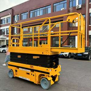 Platform Kerja Hidrolik Elektrik Bergerak Sendiri Tipe Gunting 8m 10m - Product Image 2