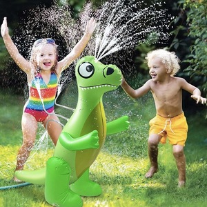 <b>Inflatable</b> Dinosaur Water Sprayer 80x75cm PVC Outdoor Summer Play <b>Toy</b> For Kids Lawn Garden - Product Image 3