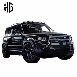 007 Edition Black Knight arcos de rueda ancha faldones laterales Kit de carrocería para el nuevo <span class=keywords><strong>Land</strong></span> <span class=keywords><strong>Rover</strong></span> <span class=keywords><strong>Defender</strong></span> 90/110/130 Kit de parachoques delantero y trasero de coche - Product Image 3