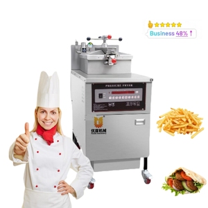 Poulet Henny Kfc Friteuse à pression électrique d'occasion Machine à frire les frites commerciale Penny Deep Fryesr à vendre - Product Image 1