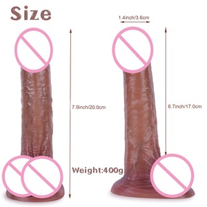 Ventouse Grande Taille en Silicone Réaliste en Forme de Pénis – Produit Contraceptif <span class=keywords><strong>Féminin</strong></span> - Product Image 5