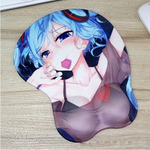 Alfombrillas <span class=keywords><strong>de</strong></span> Ratón 3D Personalizadas con Diseño <span class=keywords><strong>de</strong></span> Anime y Dibujos Animados, <span class=keywords><strong>de</strong></span> Silicona, con Forma <span class=keywords><strong>de</strong></span> <span class=keywords><strong>Senos</strong></span>, para Oficina, MOQ Bajo - Product Image 6