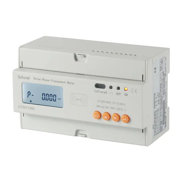 Acrel DTSY1352-Z Prepaid-Lichtmesser GSM Prepaid-Meter-System Prepaid-Meter-Software
