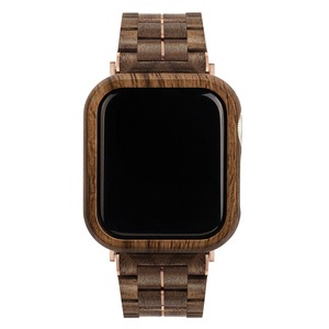 Di Lusso su misura In Acciaio Inox Metallo Legno Smart <span class=keywords><strong>Watch</strong></span> Band Per Apple Serie di orologi 6 5 <span class=keywords><strong>4</strong></span> Se 38 Millimetri 40mm 42 Millimetri 44 Millimetri Cinghia - Product Image 4