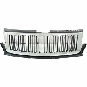 Nouvelle <span class=keywords><strong>calandre</strong></span> avant gris foncé mat pour Grand Cherokee 2011-2013 CH1200341 55079377AE 55079377AC 55079377AD 55079377 - Product Image 1
