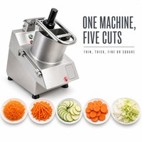 Coupe-légumes électrique multifonction VC65MS pour trancher, couper en dés, râper, effilocher et couper en morceaux les frites, le fromage et les fruits