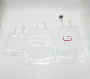 मेडिकल पीसी डिस्पोजेबल जलसेक 500 एमएल/100 एमएल/250 मिली खाली iv एकल/डबल बंदरगाहों के साथ समाधान और पैकिंग के लिए गर्म मुद्रांकन - Product Image 4