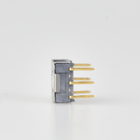 Interruptor Rotatorio de Código SMD de 25mA 24VDC, 1 2 3 4 5 6 7 8 9 10 Polos, Codificación PCB Tipo 7x7