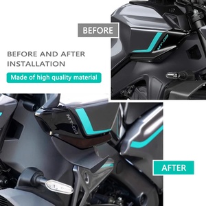 Para YAMAHA MT 09 <span class=keywords><strong>MT09</strong></span> SP Gen 4 2024 2025 nuevos accesorios protección de alas protector de tanque motocicleta tanque de combustible alerón de alas laterales - Product Image 5